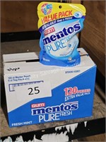 6-120ct mentos pure fresh gum 10/26