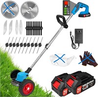 *Weed Wacker Cordless Electric Battery Powered,21V