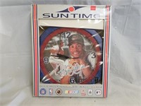 Sun Time Roberto Alomar MLB Wall Clock