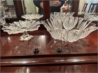 Pair Walther-Glas Crystal Tulip Bowls