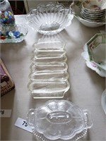 Covered dish/glass bowl