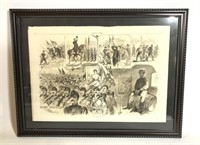 The Songs of the War Art Print Civil War