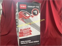Blower - Toro Powerjet 700 
Electric Blower up