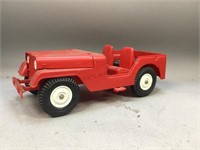 Marx Red Jeep