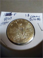 1986 Ellis Island Commemorative silver Dollar