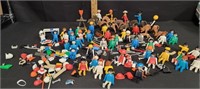 1974 Geobra Playmobil Lot of Figures/Accessories