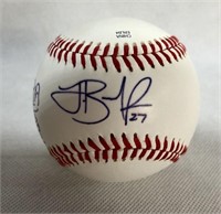 Jordan Beck "Mike Honcho" Autographed Baseball