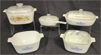 Collection of Assorted Corningware Dishes