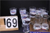 11 Budweiser Clydesdale Glasses