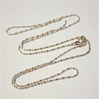 Silver 4.89G 28" Necklace