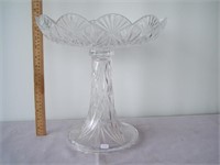 Gorgeous LARGE Towle Crystal Compote