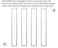 MSRP $10 Glass Propogation Tubes