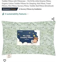 MSRP $24 Toddler Pillow & Pillowcase