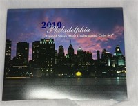 OF)  uncirculated 2010 Philadelphia mint coin set