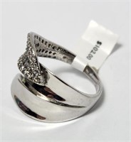 Zircon Sterling Silver Ring by Tamar Sz 9