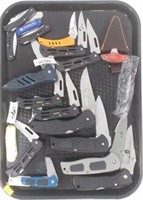 (20) Assorted Knives, Multi-tool Knives