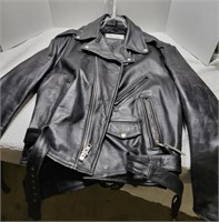 Genuine Leather Excelled Jacket & Chaps Sz 50
