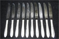 (10) Oneida Last Spring Sterling Handled Knives -