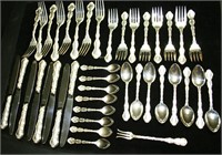 Excellent Birks Pompadour Sterling Flatware