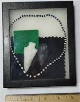 Arrowheads and Necklace