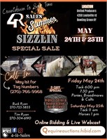 Upcoming 4-R SUMMER SIZZLIN SPECIAL