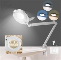 B9318  COSYWARM 10X Magnifying Glass Lamp, 4.75" S