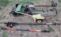 Electric Roto Tiller and Outdoor Equipment
