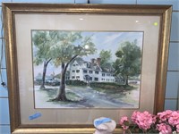 Watercolor of Eastern Shore Home