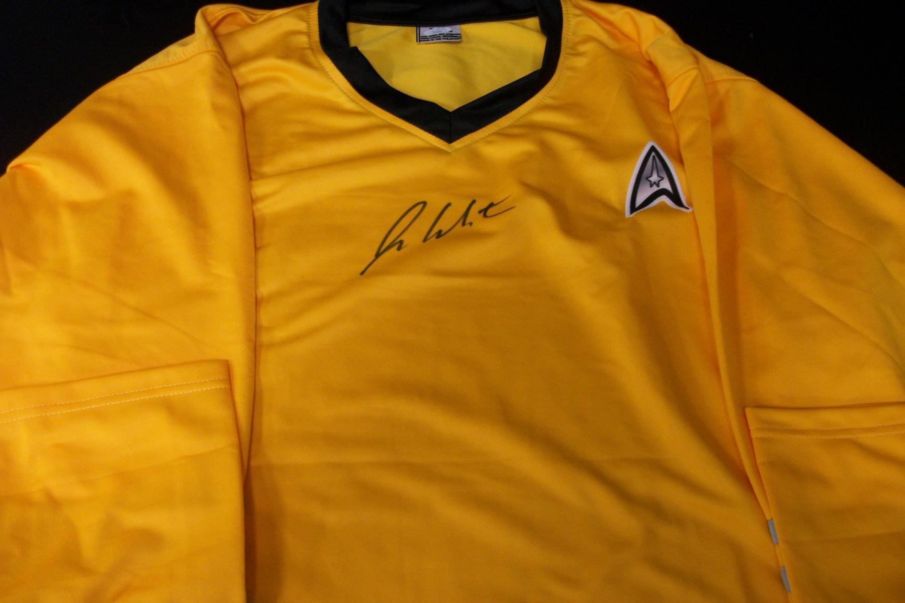 WILLIAM SHATNER SIGNED STAR TREK UNIFORM JSA