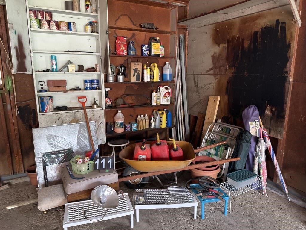 Assorted Garage and Home Goods Lot