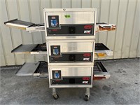 Middleby Marshall CTX triple stack conveyor oven