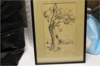 A Dunagin Print/Lithograph - Signed