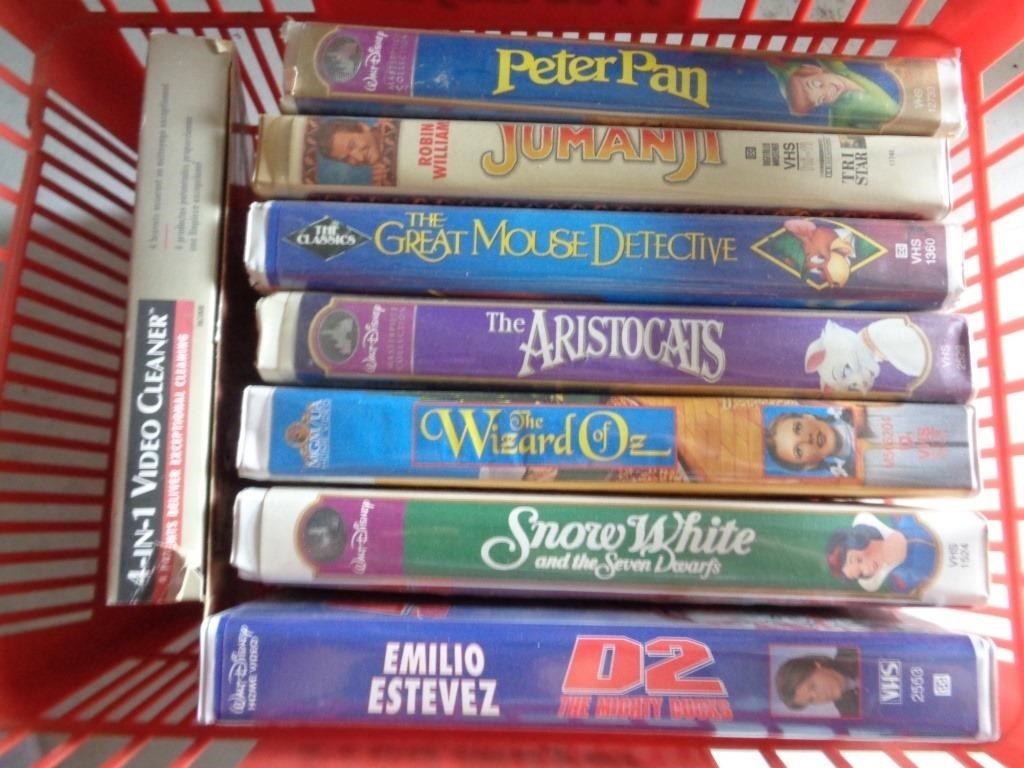 COLLECTIBLE VHS MOVIES