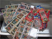 baseball cards-30 sheets 1988 Topps