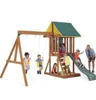 KidKraft Appleton Wooden Swing Set