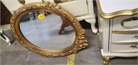 NICE GOLDEN FRAME MIRROR