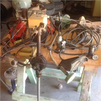 table/contents saw, hammers, jack