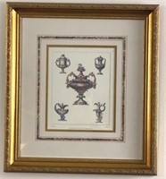 Framed Urn/Vase print sold by The World of