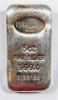 Italpreziosi  5 oz .999 silver bar  #GL93189