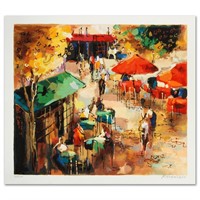 Street Scene Limited Edition Serigraph by Michael