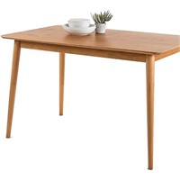 ZINUS Jen 47 Inch Dining Table, Solid Wood Kitchen