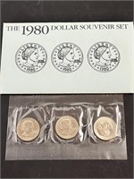 1980 Susan Anthony Dollar Souvenir Set
