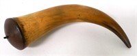 Powder Horn with Initials