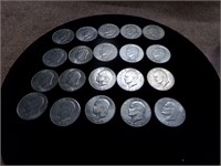 20 Eisenhower silver dollars 1972