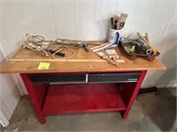 Red Work Table