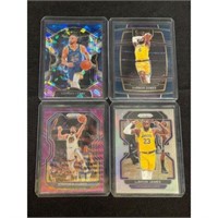 (4) 2021 Select And Prizm Steph Curry/lebron James