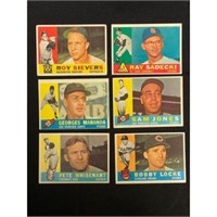 (45) 1960 Topps Baseball Cards