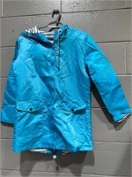 ($59)Blue Raincoat for men and women, M