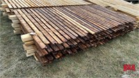 5 - 10' x 5' Interlocking Wood Panels