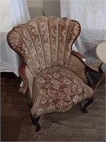 Early upholstery arm chair
